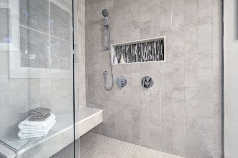 Clean and Modern Shower Space
